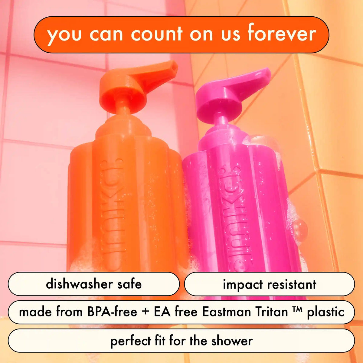 the kure strength repair shampoo forever friend bottle + pouch duo
