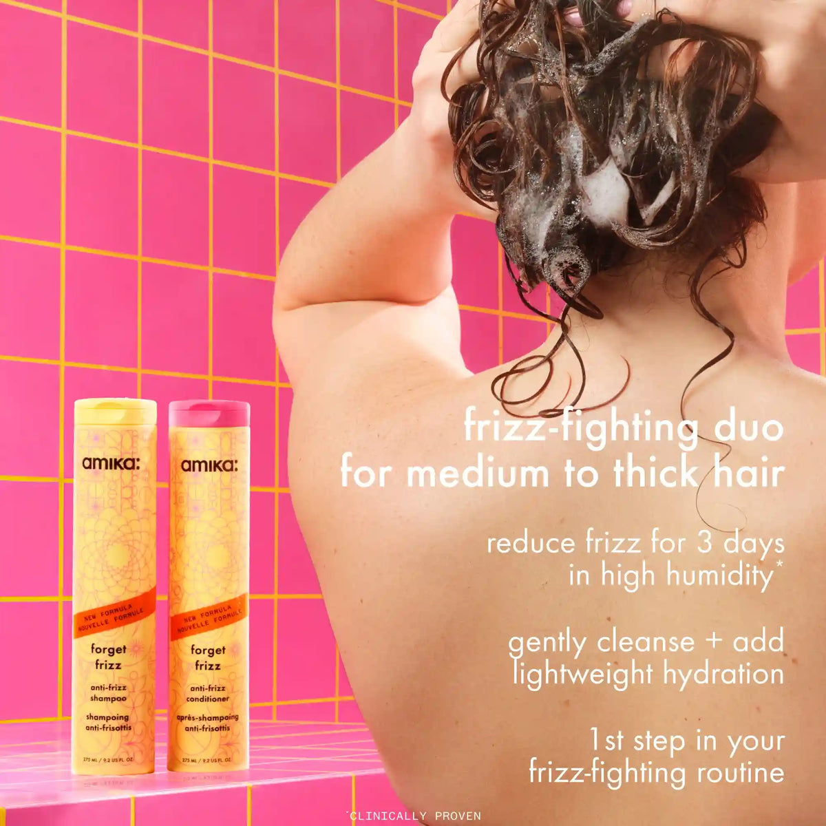forget frizz anti-frizz shampoo - 275 ml / 9.2 oz