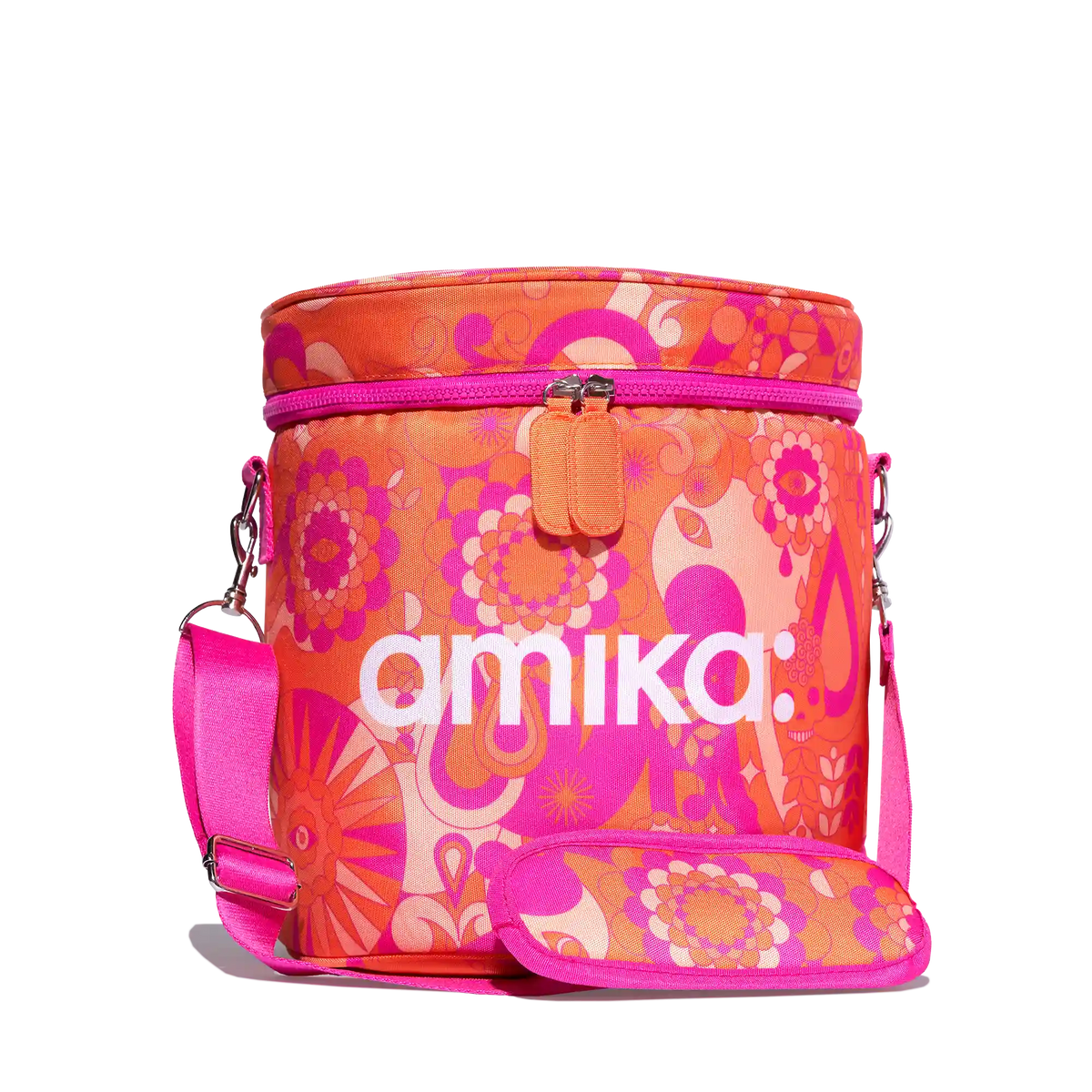 insulated cooler bag signature print